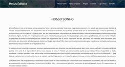 Desktop Screenshot of holuseditora.com.br